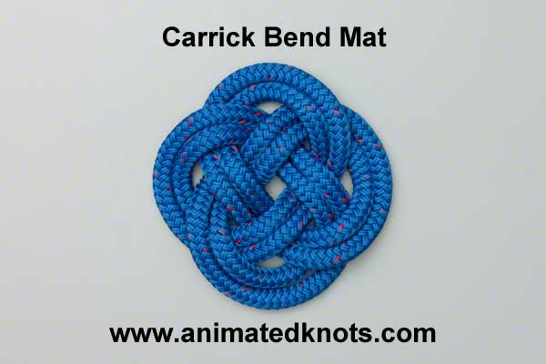 How do you tie a decorative knot?