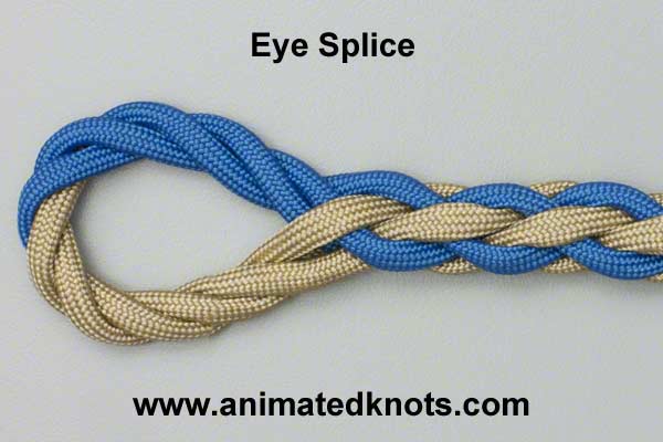 Eye Splice | How to tie the Eye Splice | Splicing Knots