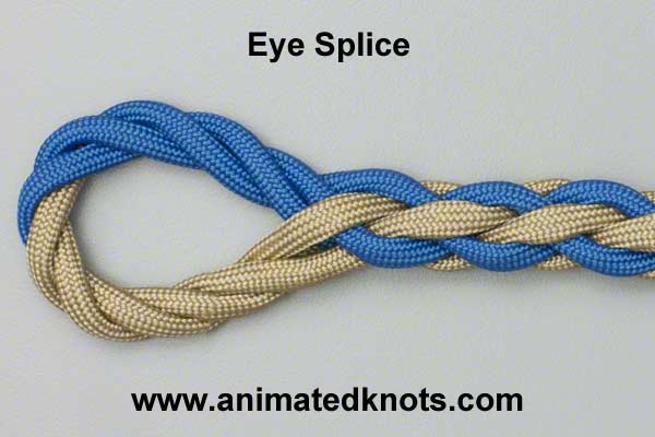 Eye Splice Three Strand Rope