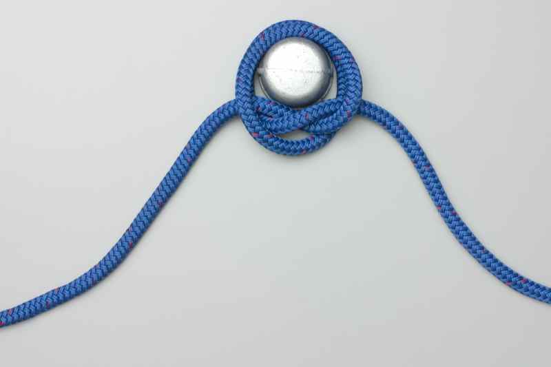 constrictor knot peep sight