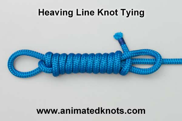 Heaving Line Knot, How to tie a Heaving Line Knot using Step-by-Step  Animations