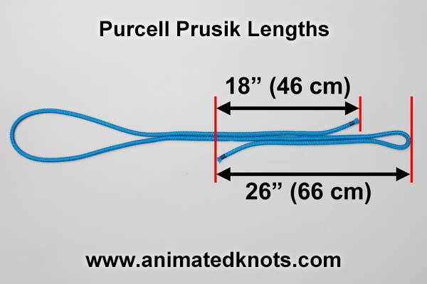 Pictures of Purcell Prusik Lengths