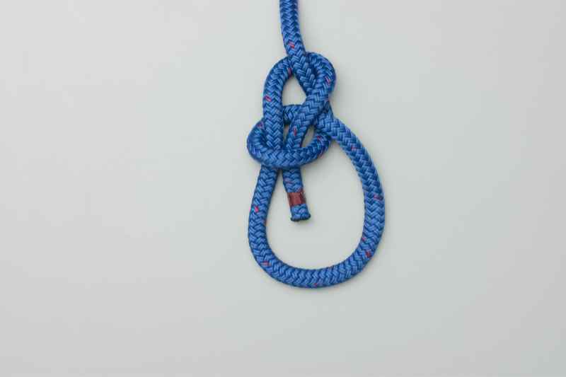 Bowline Knot, Step-by-Step Animation