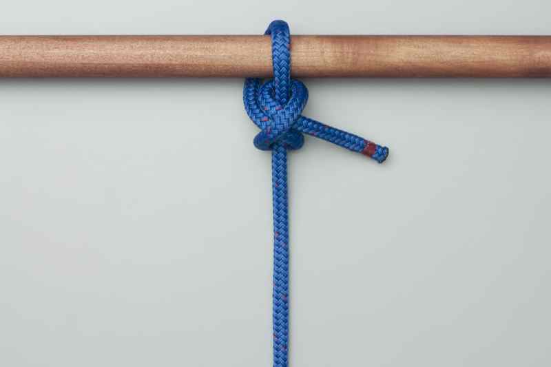 Buntline Hitch, Step-by-Step Animation