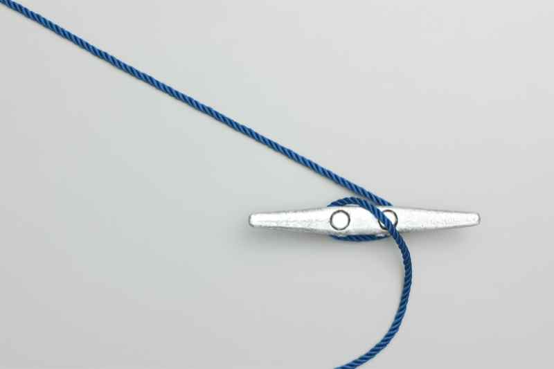 Cleat hitch step 6