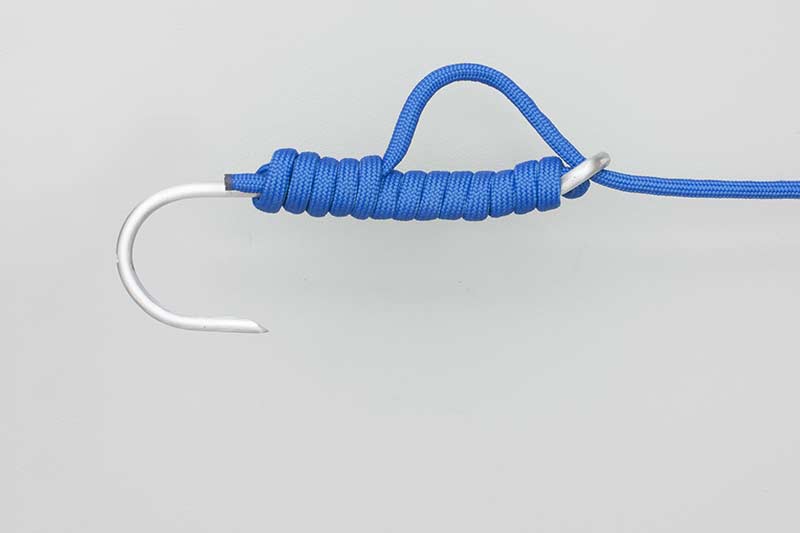 Egg Loop Knot, Step-by-Step Animation