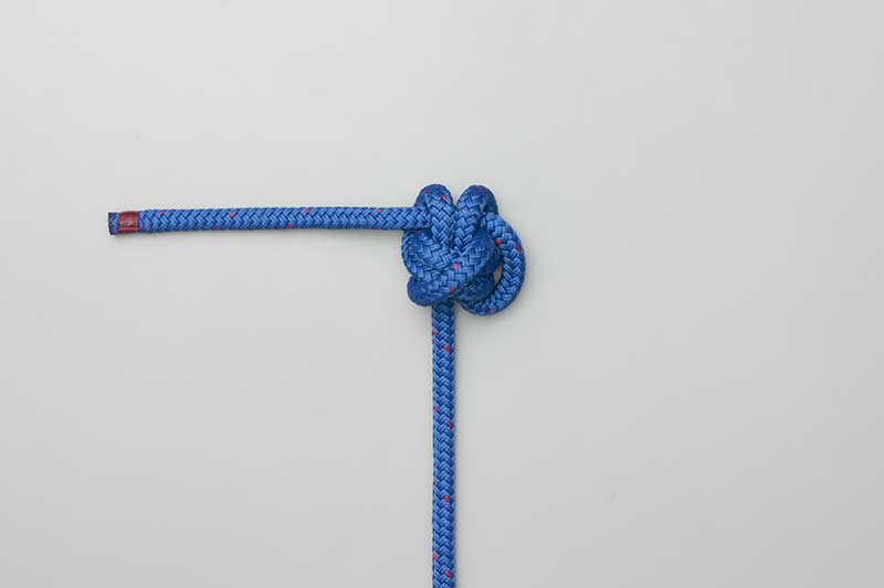 EStar Stopper Knot, Step-by-Step Animation