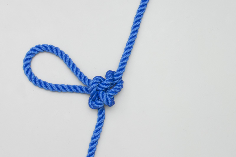 Animation: Farmer's Loop Tying Farmer's Loop, Step-by-Step Animation