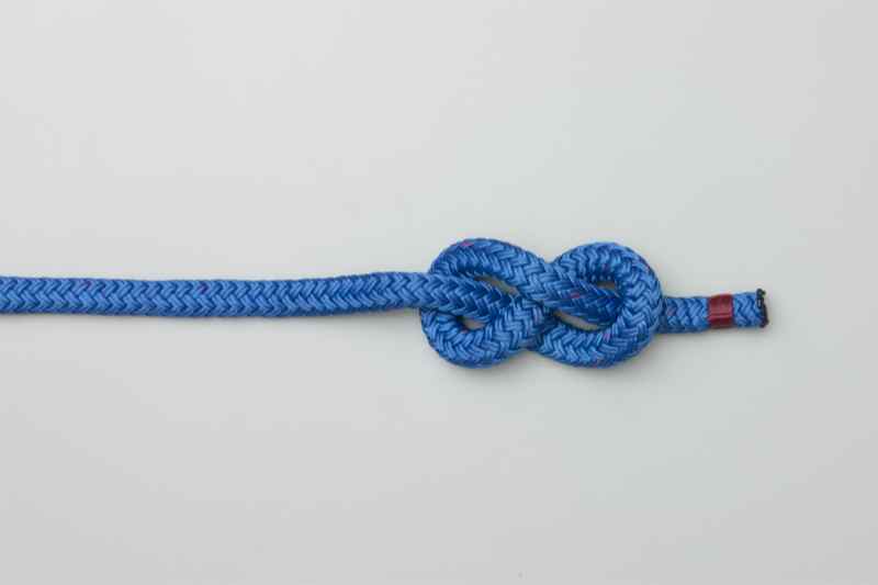 Figure 8 (Flemish) Knot, Step-by-Step Animation