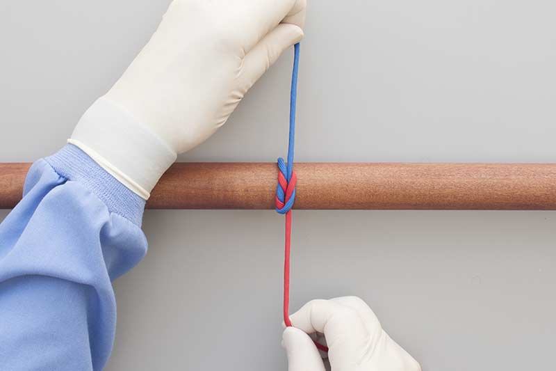 Ligature Two Hands How to tie a Ligature Two Hands using Stepby