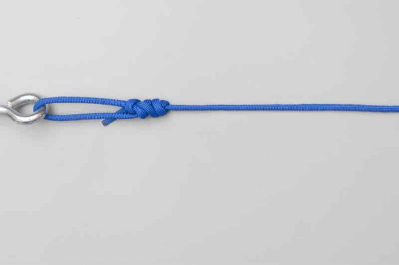 Non-Slip Mono Knot, Step-by-Step Animation