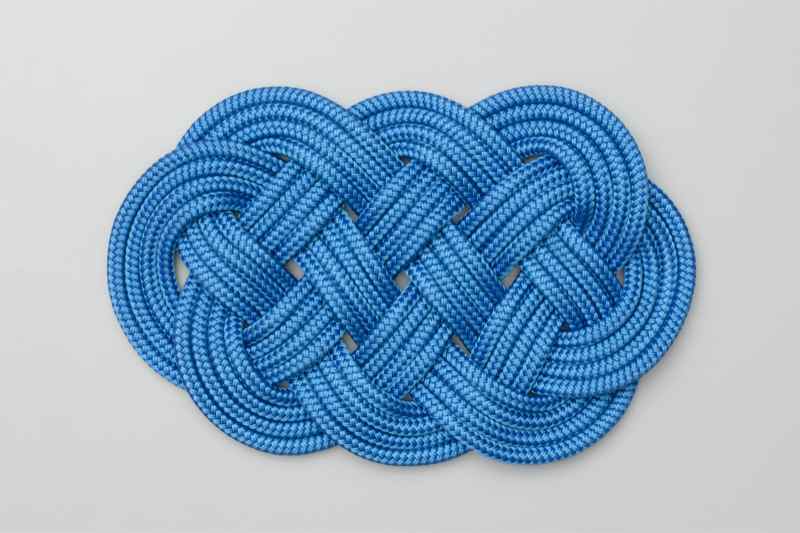 Ocean Plait Mat How to tie a Ocean Plait Mat using StepbyStep