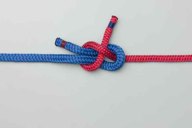 Sheet Bend (Weaver's Knot), Step-by-Step Animation