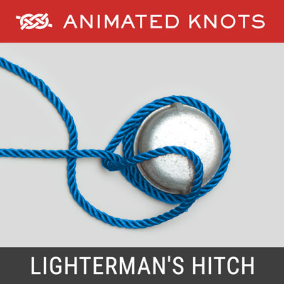 Lighterman's Hitch - Secure a tow line to a bollard