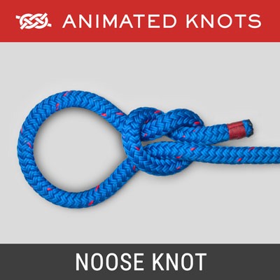 Noose Knot  How to tie a Noose Knot using Step-by-Step Animations