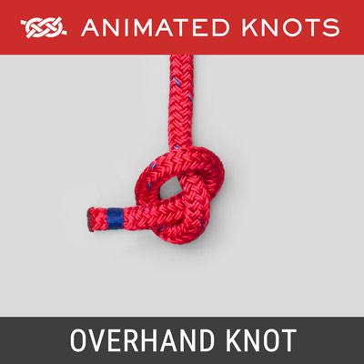 Overhand Knot | How to tie a Overhand Knot using Step-by ...
