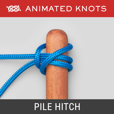 Pile Hitch - Attach a mooring line to a dock post