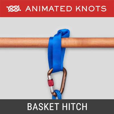 Basket Hitch - a closed loop made of rope or webbing