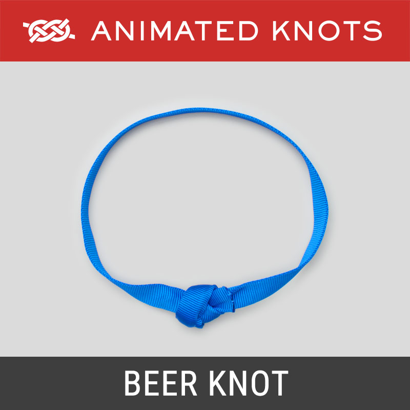 Beer Knot - used to join two pieces of tubular webbing