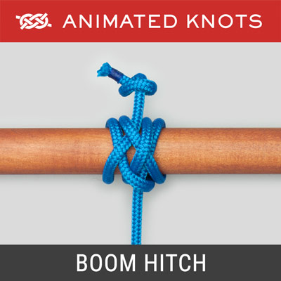 Boom Hitch - tolerates tension at right angles to the boom