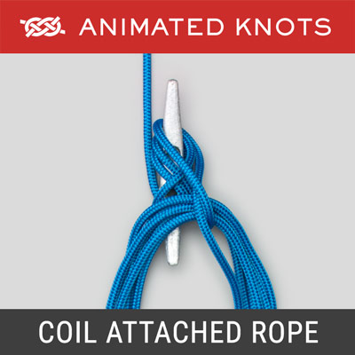 Coil Attached Rope  How to tie a Coil Attached Rope using Step-by