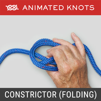 Constrictor Knot - Folding Method