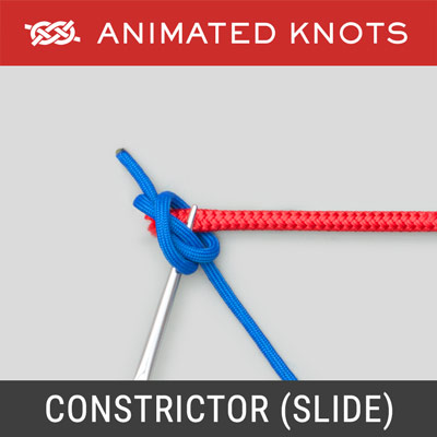 Constrictor Knot - Forceps Slide Method - Surgical Knots