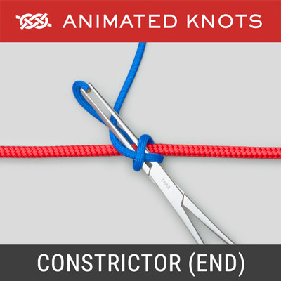 Constrictor Knot - Retrieve End Method - Surgical Knots