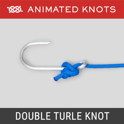 Double Turle Knot - Best Fishing Knots