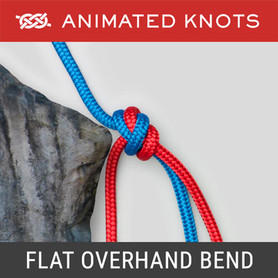 Flat Overhand Bend - known as European Death Knot