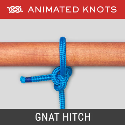 Gnat Hitch - a small, secure hitch knot