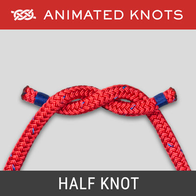 Half Knot - Simple binding knot