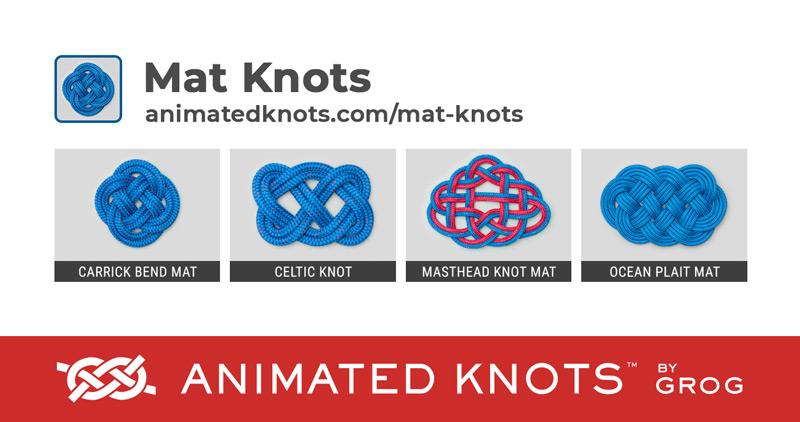 Mat Knots | Learn How to Tie Mat Knots using Step-by-Step 