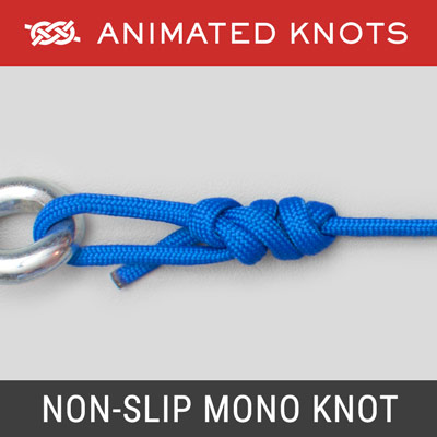 Non-Slip Mono Knot, Fishing Knots