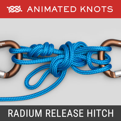 Radium Release Hitch Knot - Load-releasing hitch