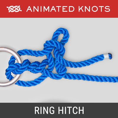 Ring Hitch Knot - Used to tie a Horse to a ring