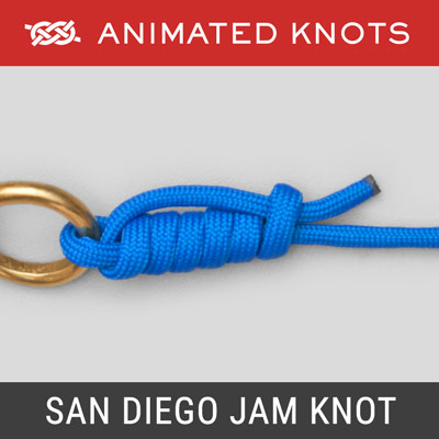 San Diego Jam Knot - Best Fishing Knots