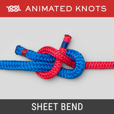 Sheet Bend Knot - Joins two ropes