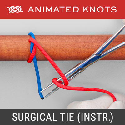Surgical Tie Knot - Instrument Technique - Surgical Knot