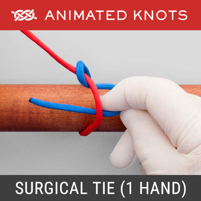 Surgical Tie - One Handed Technique - Surgical Knot