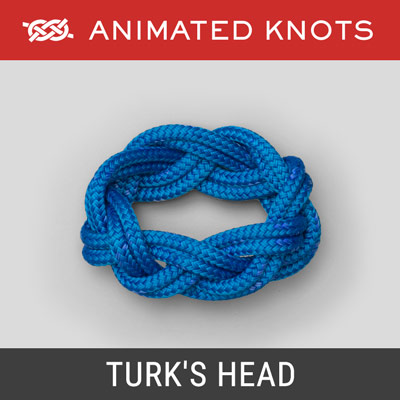 Turks Head Knot - Decorative Braid for Scarf