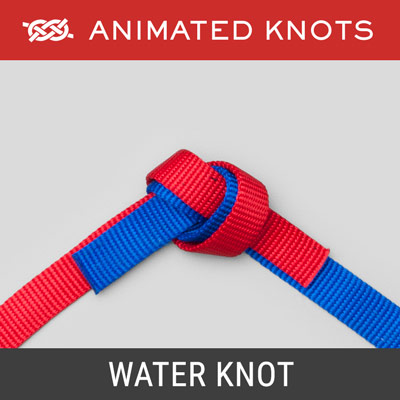 Water Knot - Joins two pieces of webbing strapping