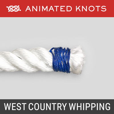 West Country Whipping - prevents end of rope from fraying